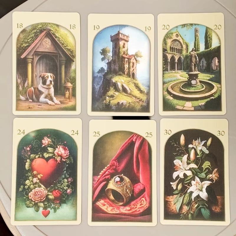 Таро карти Medieval Lenormand