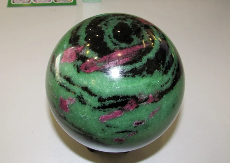 Zoisite with ruby sphere (Anyolite)